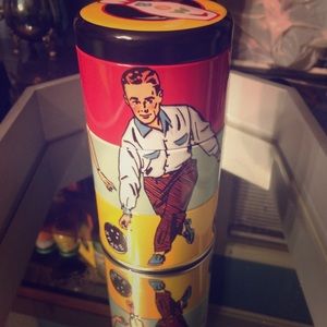 Unique vintage looking bowling canisters new